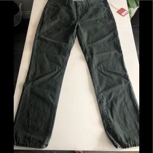 Mossimo dark green straight pants